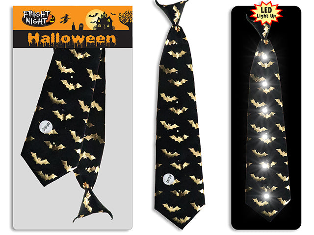 Carton of 12 Halloween Battery Operated Necktie