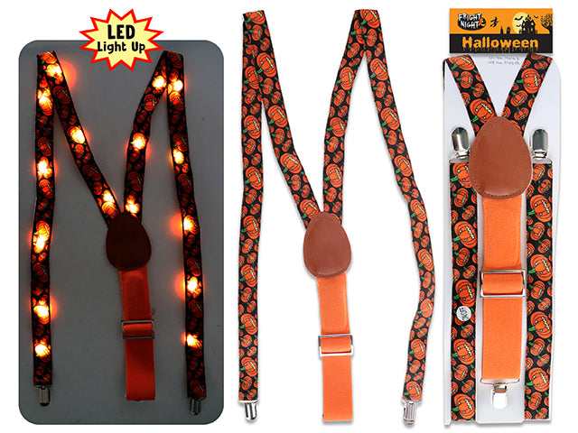 Carton of 12 Halloween Battery Operated Suspenders