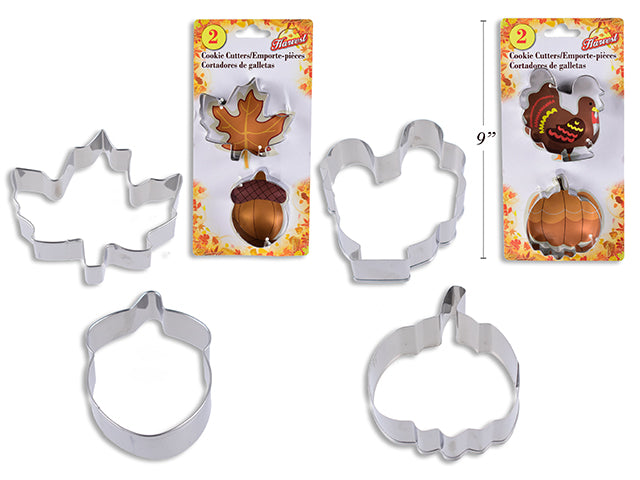 Carton of 24 Harvest Cookie Cutters