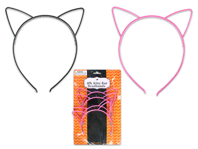 Carton of 24 Halloween Cat Ear Headband