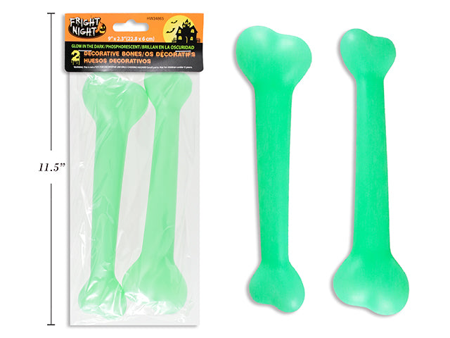 Carton of 24 Halloween Decorative Bones