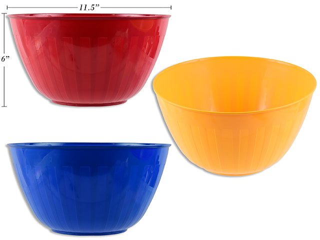 Carton of 12 Plastic Bowl