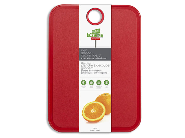 Carton of 6 Red Gripper Cutting Board Small