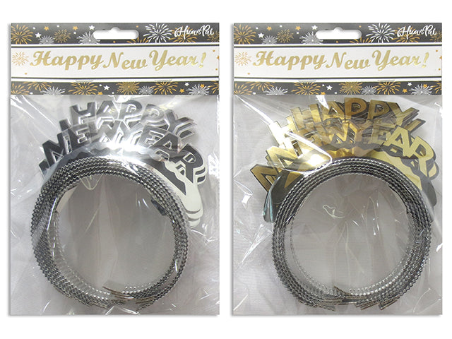 Carton of 24 Happy New Year Tiara 3 Pack