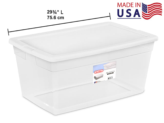 Carton of 4 90 Qt / 85 L Storage Box