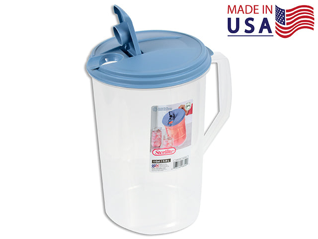 Carton of 6 Clear Round Pitcher