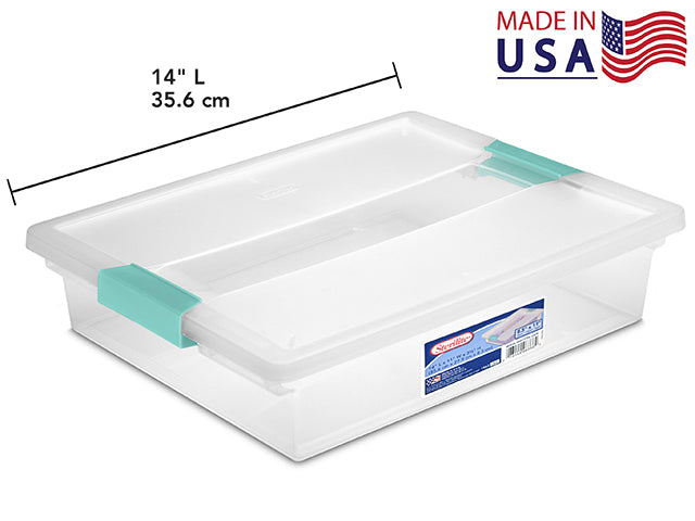 Carton of 6 Large Clip Box