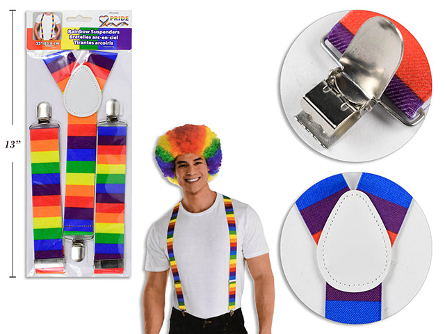 Carton of 12 Pride Suspenders