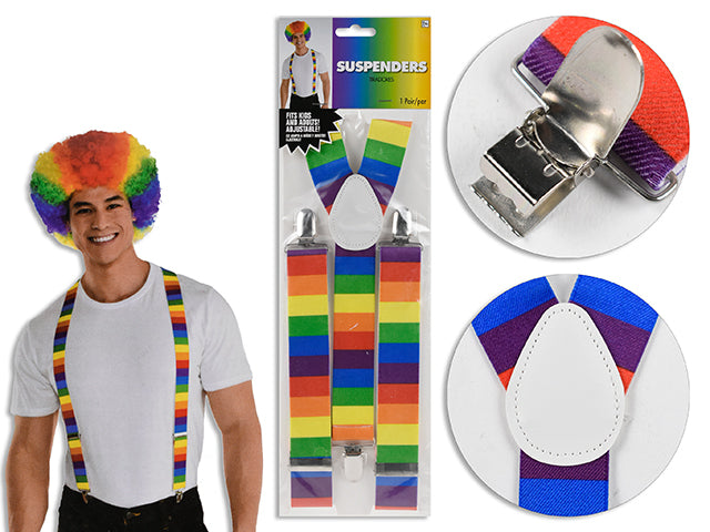 Carton of 12 Pride Suspenders