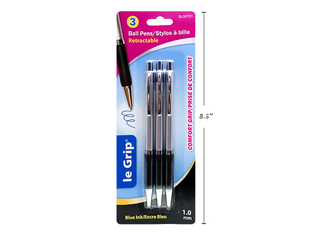 Carton of 24 Ball Pens With Grip