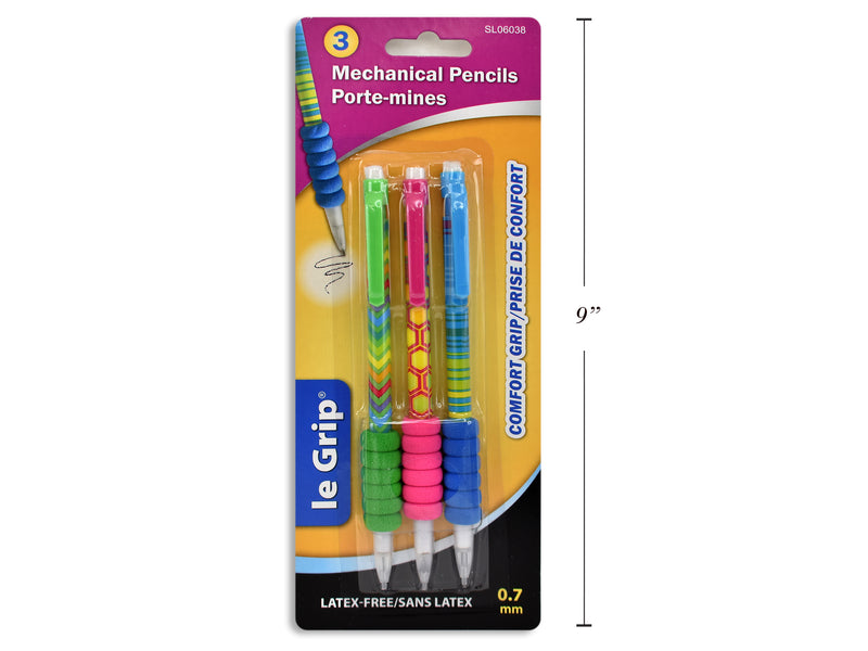 Carton of 12 Fashion Pencils With Comfort Grip