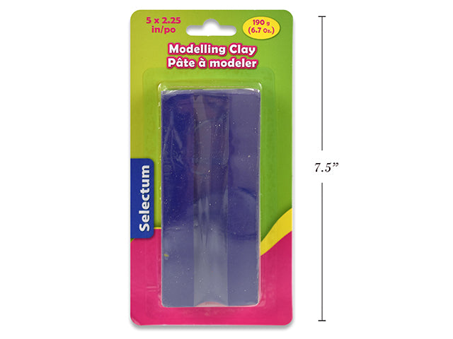 Carton of 12 Modelling Clay Purple