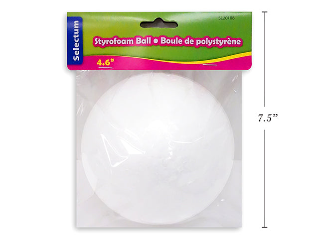 Carton of 6 Styrofoam Ball