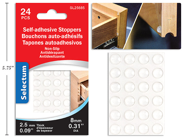 Carton of 12 Non Slip Self Adhesive Stoppers