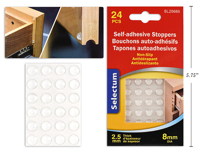 Carton of 12 Non Slip Self Adhesive Stoppers