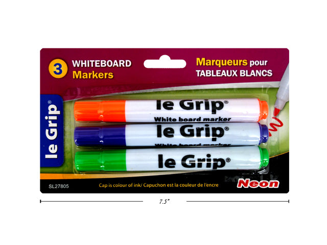 Carton of 24 Neon Whiteboard Markers 3 Pack