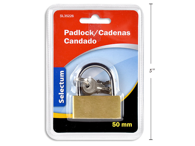 Carton of 12 Stainless Steel Padlock 50Mm