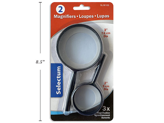 Carton of 12 Glass Magnifying Set