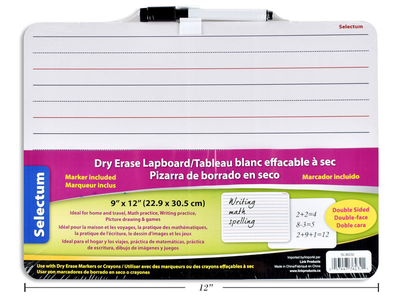 Carton of 24 Side Lapboard Whiteboard