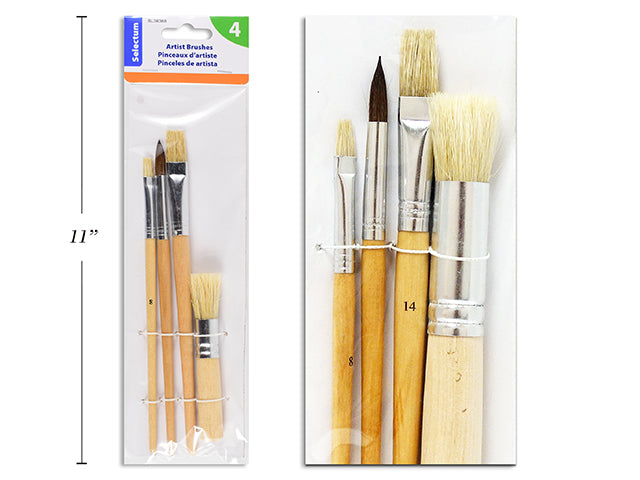 Carton of 12 Artist Brushes Set