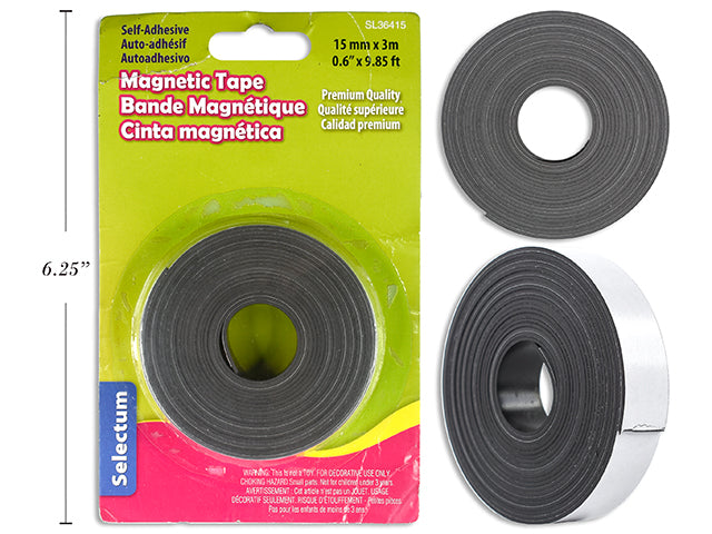 Carton of 12 Self Adhesive Magnetic Tape