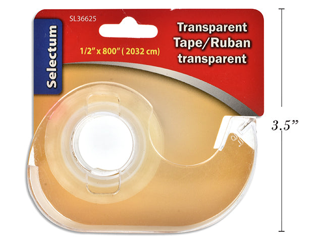 Carton of 24 Transparent Tape