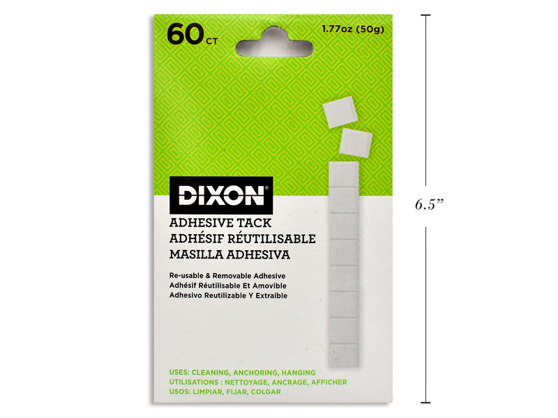 Carton of 25 Dixon 'Hold It' Adhesive Tack