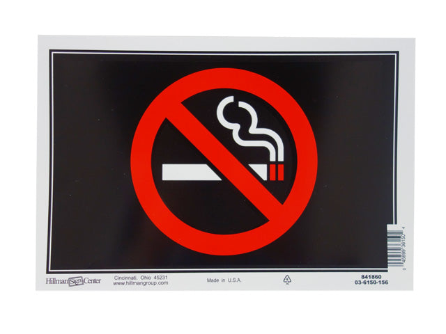 Carton of 12 No Smoking Symbol Sign