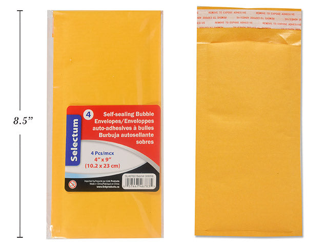 Carton of 30 Bubble Envelopes 4 Pack