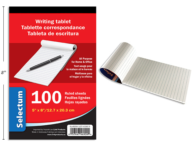 Carton of 12 Writing Tablet