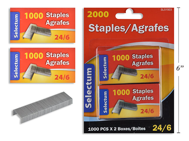 Carton of 24 Staples