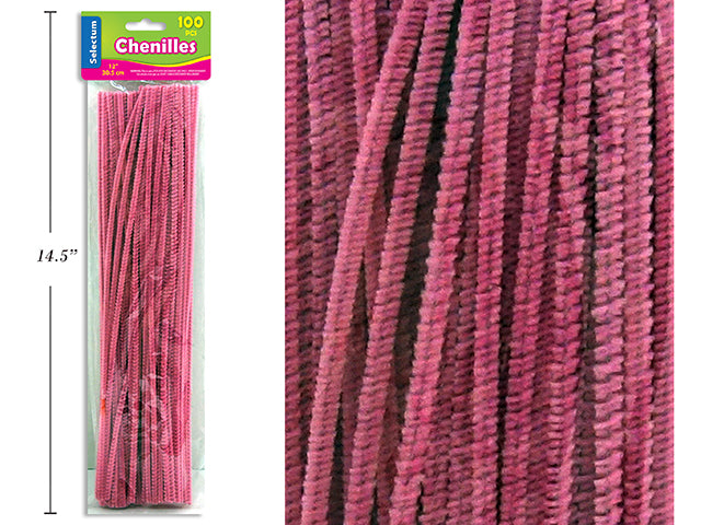 Carton of 10 Chenilles 100 Pack Light Pink