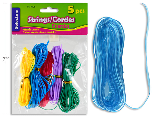 Carton of 12 Assorted Color Strings