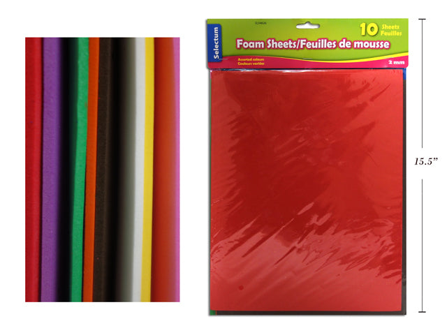 Carton of 10 Eva Foam Sheets