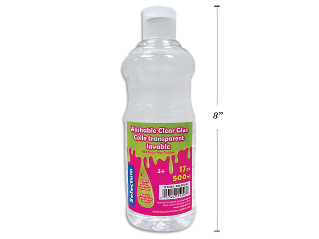 Carton of 12 Washable Clear Glue