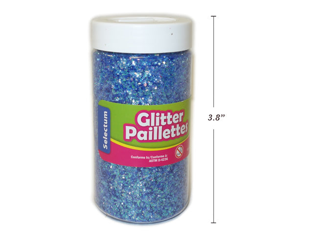 Carton of 12 Glitter Powder Shaker Royal Blue