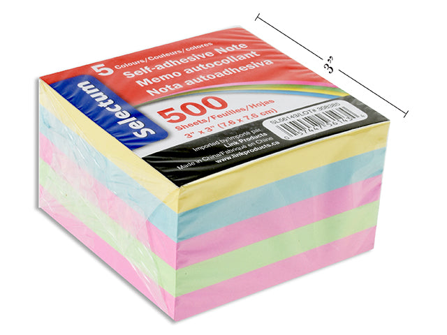 Carton of 20 Self Adhesive Notes