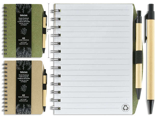 Carton of 12 Notebook With Pen