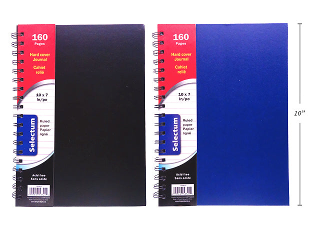 Carton of 12 Hardcover Notebook With Ruled Sheets