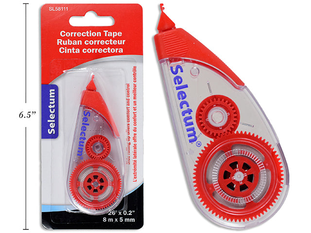 Carton of 12 Correction Roller Tape