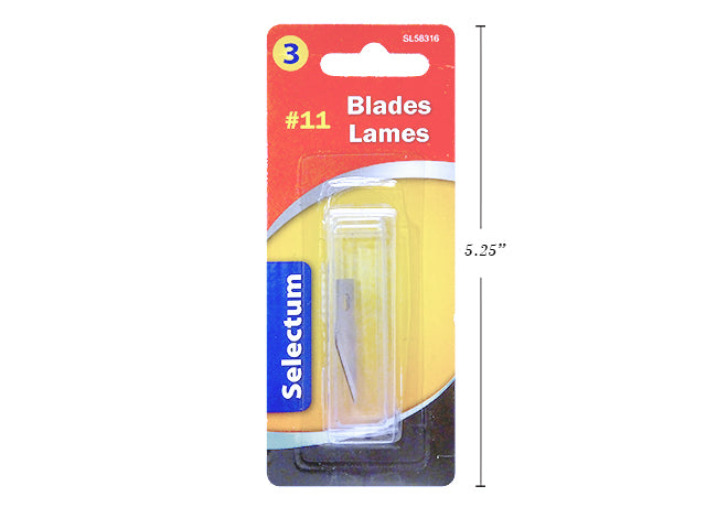 Carton of 12 Refill Blades For Precision Cutter 3 Pack