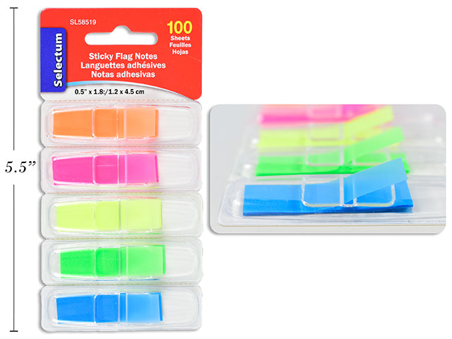 Carton of 12 Sticky Flags