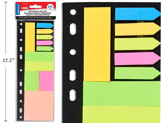 Carton of 24 Neon Color Sticky Notes