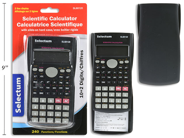 Carton of 12 Scientific Calculator 240 Functions