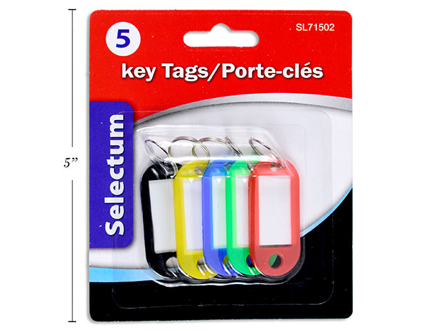 Plastic Key Tag
