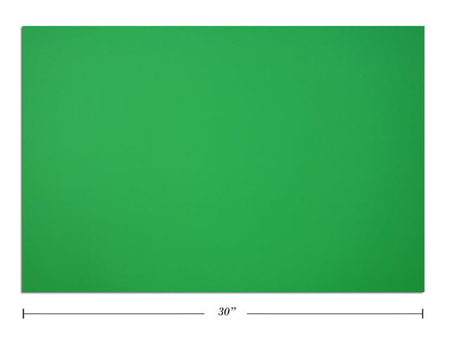 Carton of 50 Foam Boards Neon Green