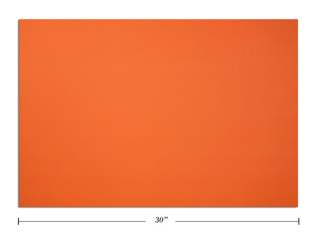 Carton of 50 Foam Boards Neon Orange