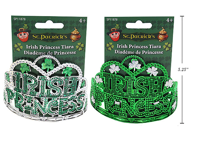 Carton of 36 St Patricks Irish Princess Tiara