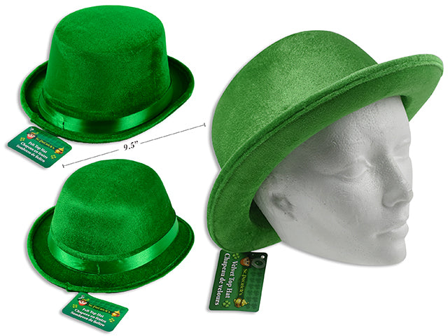 Carton of 24 St Patricks Day Felt Top Hat