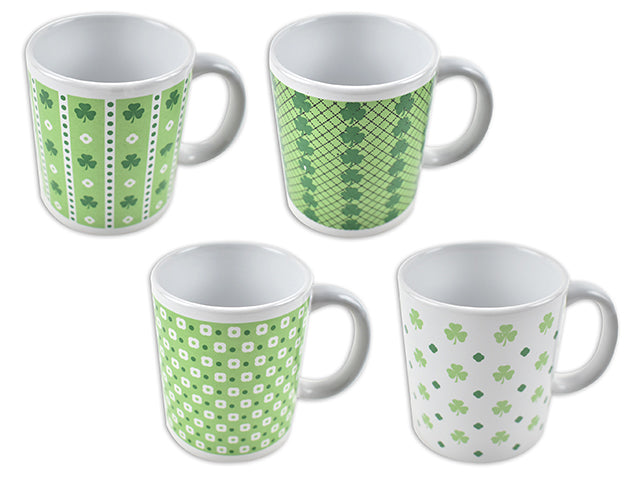 Carton of 24 St Patricks Day Ceramic Mug